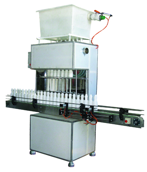 Full automatic six nozzle bleach filling machine (gravity filler) – (BW6000)- پرکن ثقلی سفید کننده