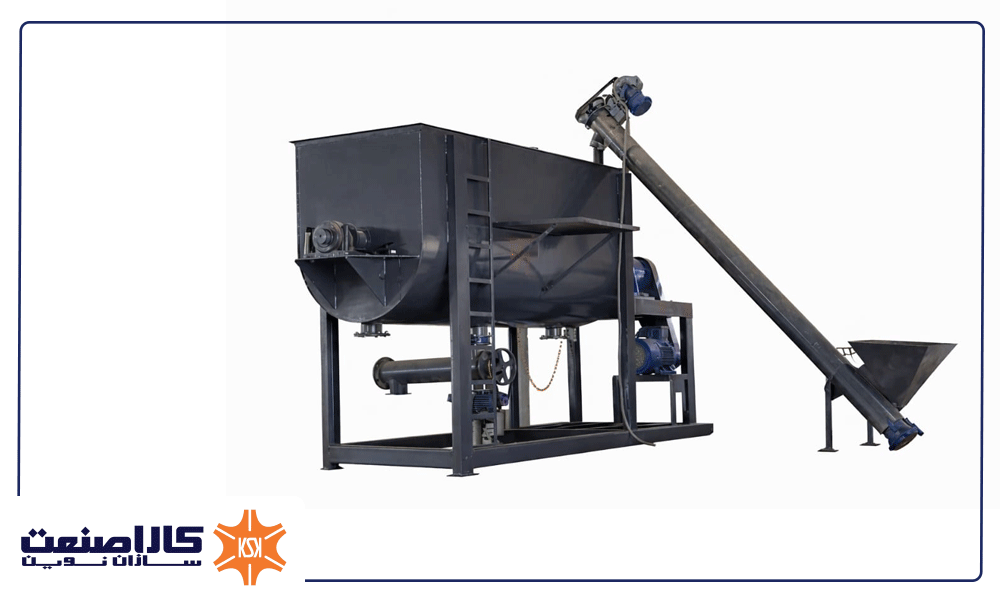 دستگاه میکسر پودر ریبون بلندر 