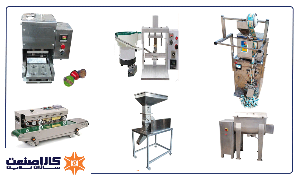 دستگاه پر کن و سیل کن خطی کپسول قهوه