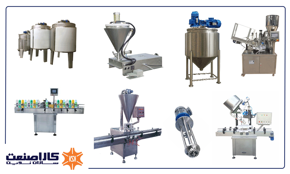 خط تولید ژل