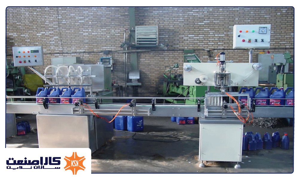  خط تولید بسته بندی گالن 