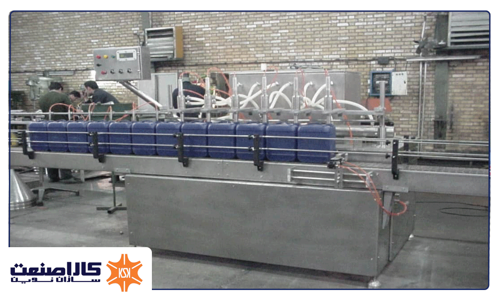  خط تولید بسته بندی گالن 