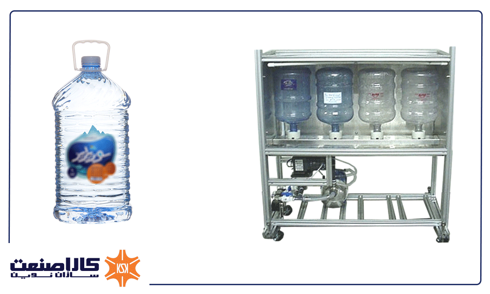  خط تولید بسته بندی گالن 