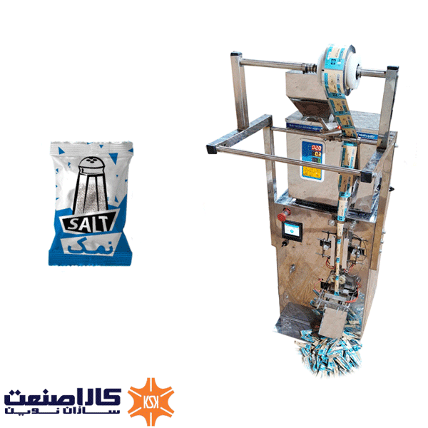 دستگاه بسته بندی نمک تک نفره