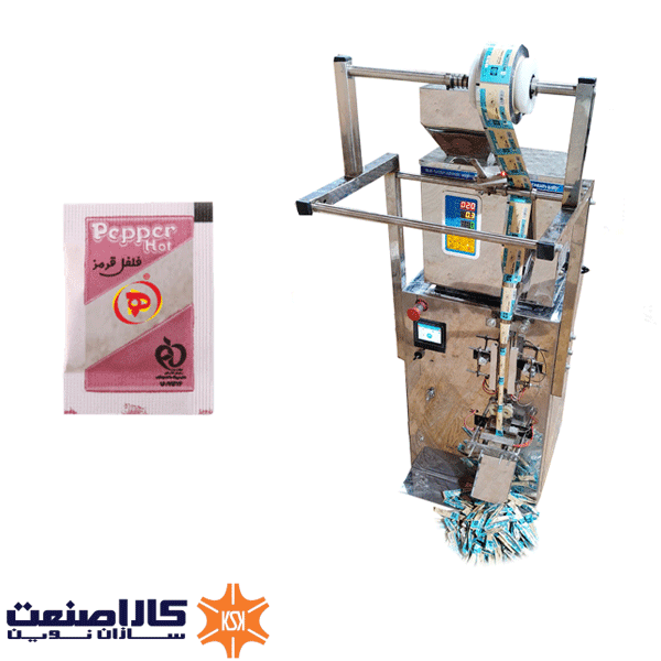 دستگاه بسته بندی ادویه تک نفره