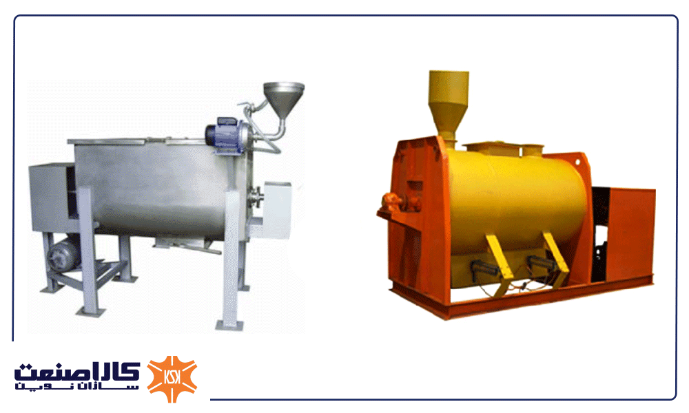 مقایسه عملکرد ریبون بلندر و میکسر پدلی