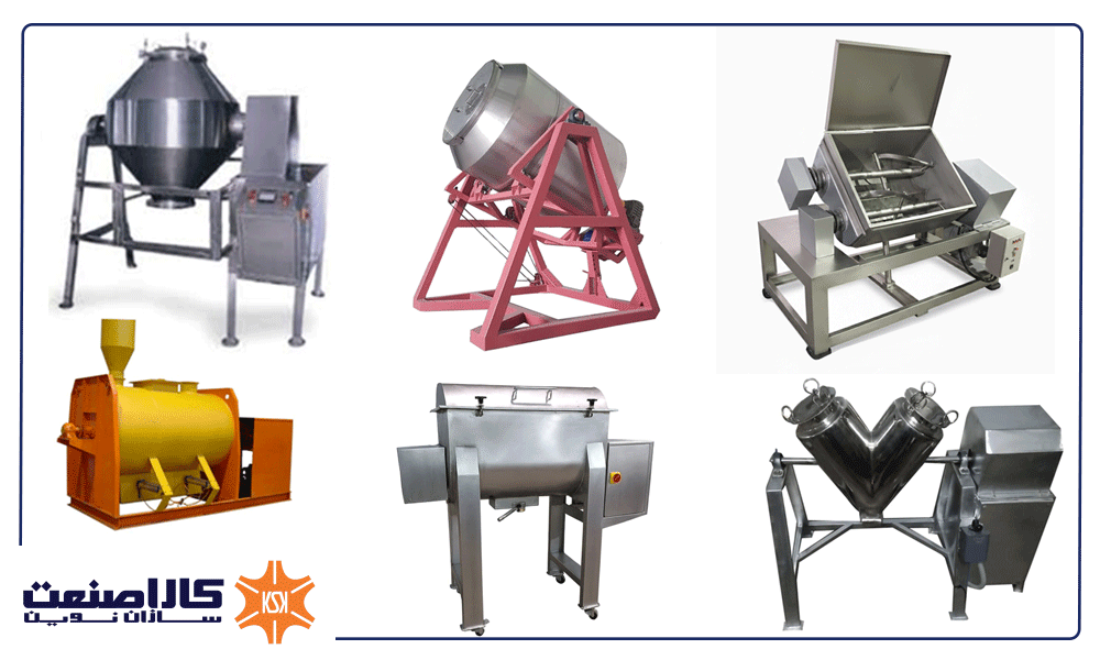 مقایسه عملکرد ریبون بلندر و میکسر پدلی