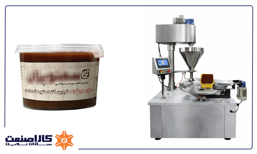 دستگاه پركن حلوا ارده