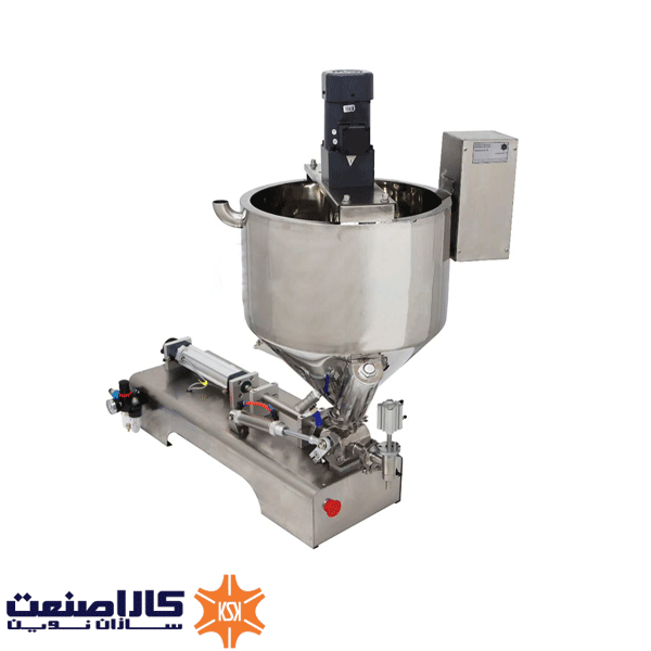 دستگاه پركن مواد غلیظ نيمه اتوماتيك