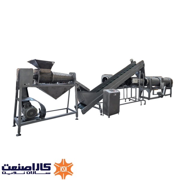 خط فرآوری ضایعات کشاورزی و پسماند کارخانجات روغن‌کشی و آبمیوه‌گیری